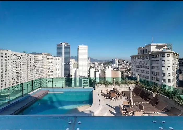 Apartamento Completo E Moderno Com Ar Condicionado E Piscina No Centro Do Rio